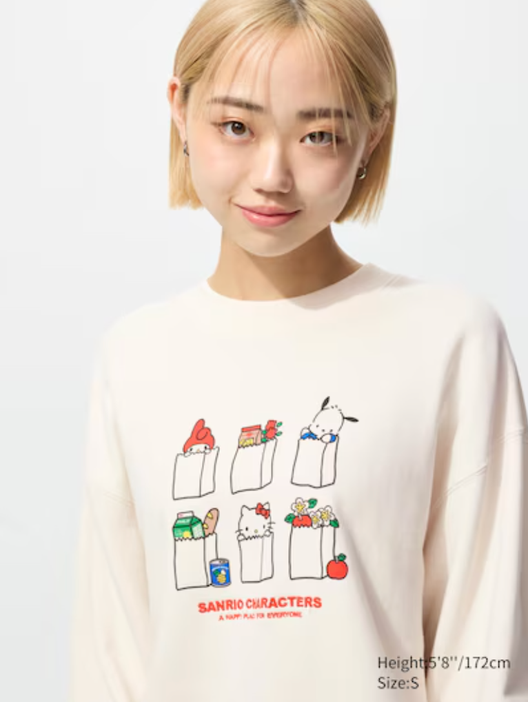 Uniqlo Sanrio Characters Supermarket Shirts Announced