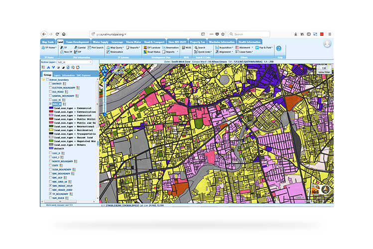 Urban Information System (UIS) Applications